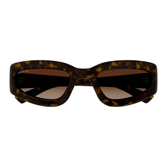 NEW GUCCI SUNGLASSES WOMEN HAVANA EYEWEAR GUCCI GG1787S 002